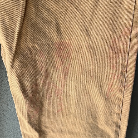 Monki EU brand jeans, women size 12, yellowish tan color, unfortunate st… - Picture 9 of 12